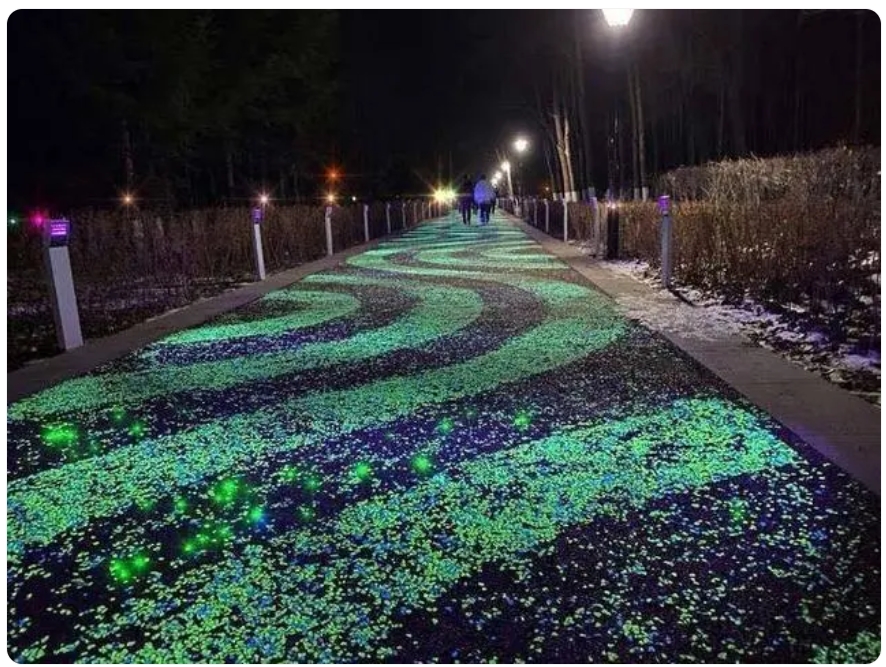 發光路面